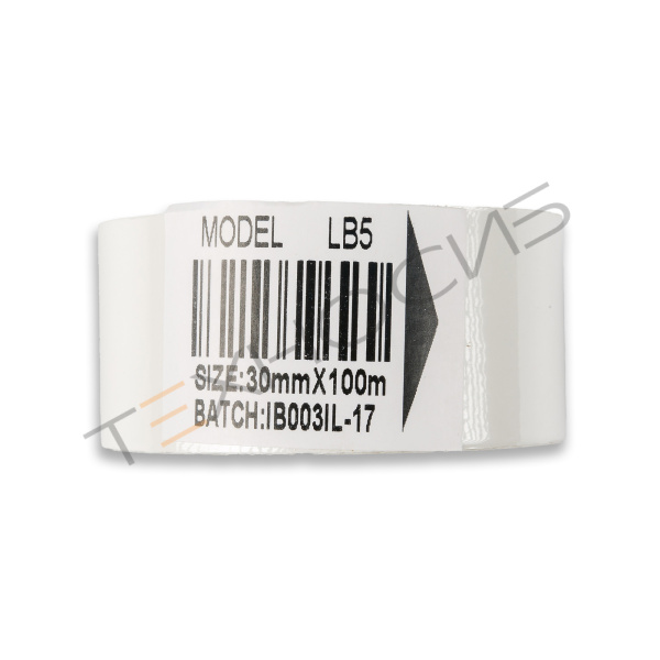 Термолента 30мм*100м (белая, Chineese type) Техно-Сиб - Купить с доставкой по всей России