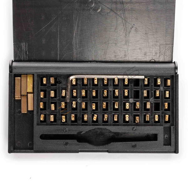 Комплект литер для DY-8B (PFS-C, 2*4*15 мм) Техно-Сиб - Купить с доставкой по всей России 5