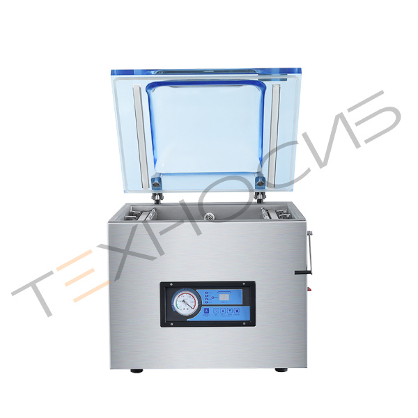 Настольный вакуумный упаковщик HVC-510T/2A-G (нерж., газ)  Настольный вакуумный упаковщик HVC-510T/2A-G (нерж., газ) Техно-Сиб - Купить с доставкой по всей России