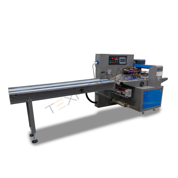 Автоматическая горизонтальная упаковочная машина DXDZ-250D (1 нож, L 120-280, S 250, H - 60 mm) Техно-Сиб - Купить с доставкой по всей России 