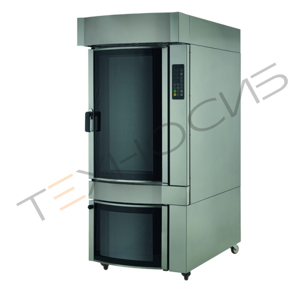 Конвекционная печь COMPACT 1000E на 9 листов 600*400 + расстойка на 12 листов 600*400 (электрообогрев) Техно-Сиб - Купить с доставкой по всей России 