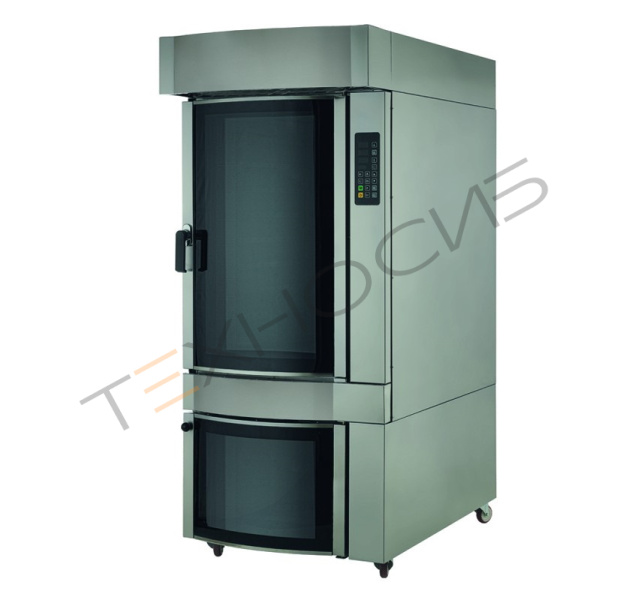 Конвекционная печь COMPACT 1000E на 9 листов 600*400 + расстойка на 12 листов 600*400 (электрообогрев) Техно-Сиб - Купить с доставкой по всей России